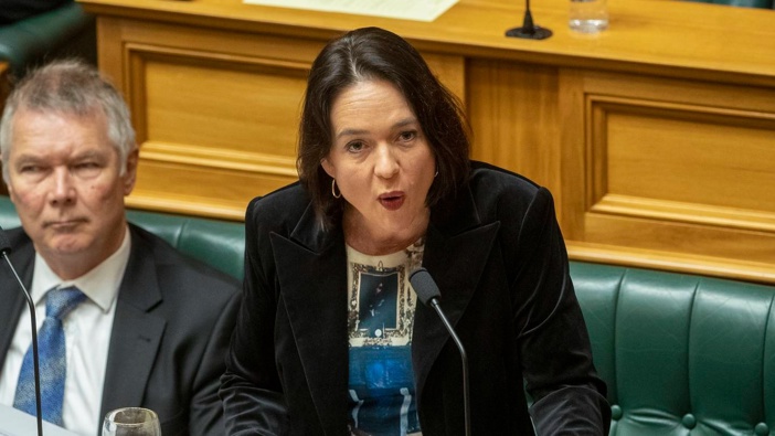 Former Police Minister Ginny Andersen asked Mark Mitchell if he kept a tally of how many people he killed while working as a security contractor. Photo / Mark Mitchell
