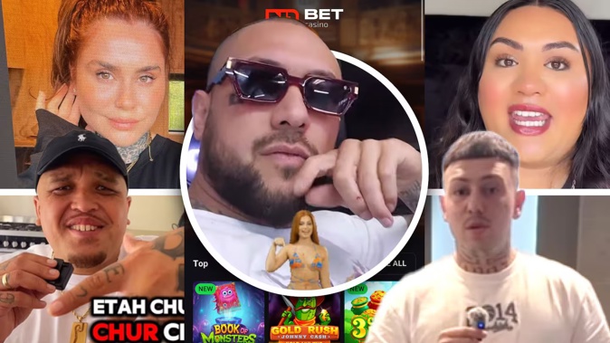 Māori health organisation Hāpai Te Hauora gave the Herald a list of influencers who have promoted online gambling. The DIA would not reveal which four had received letters.