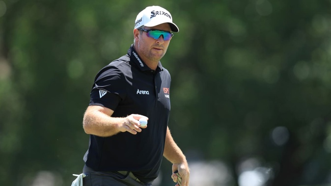 Kiwi Ryan Fox bagged the second top-10 finish of his PGA Tour career, at the Myrtle Beach Classic in South Carolina. Photo / Getty Images