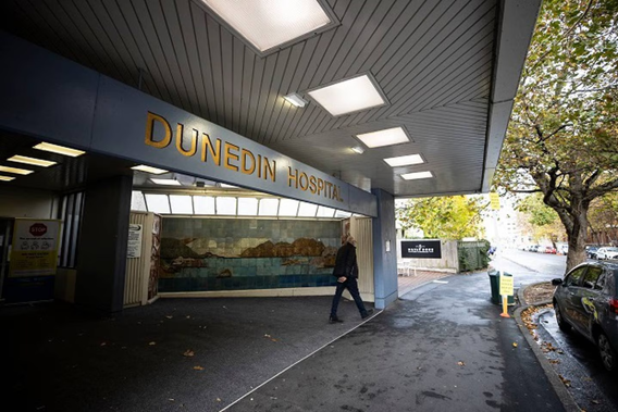 Dunedin Hospital. Photo / George Heard
