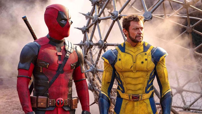 Ryan Reynolds and Hugh Jackman as the odd supercouple in Deadpool & Wolverine. Photo / Getty Images