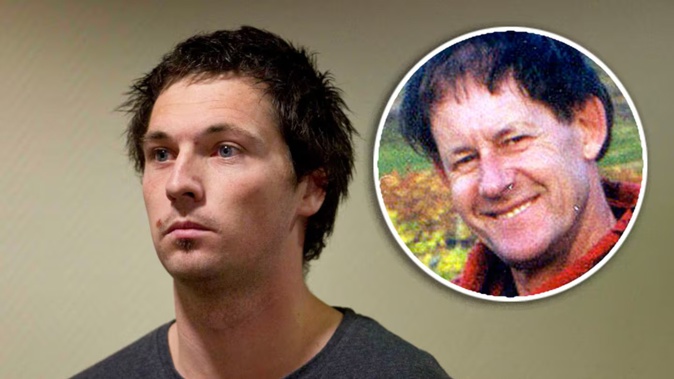 Christopher Gleeson murdered his stepfather Kenneth Moore - battering him around the head with a cricket bat and leaving him to die. He has been refused parole. Composite photo/POOL