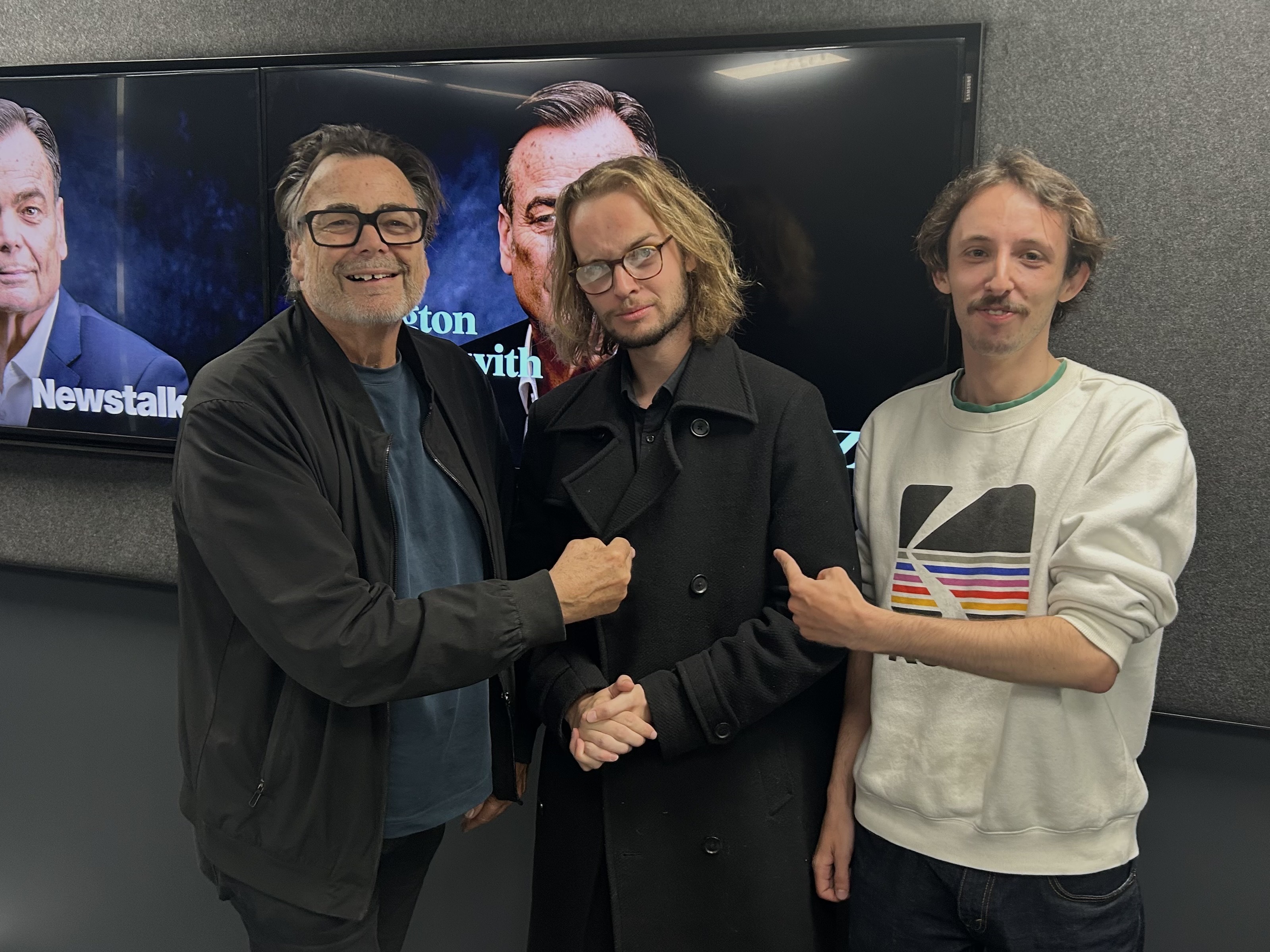 Fringe Festival studio takeover with Geoffrey Beaver and Arlo Macmillan