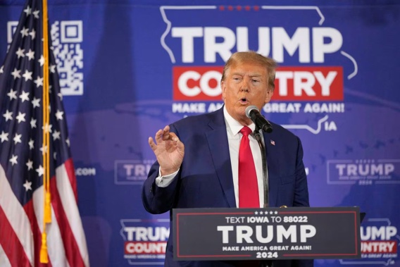 Former President Donald Trump. Photo / AP
