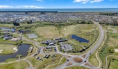 The Pegasus Resort and 18-hole championship golf club in North Canterbury. Photo / Supplied