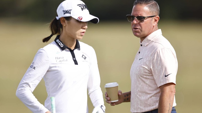 Lydia Ko and Sean Foley. Photo / Getty