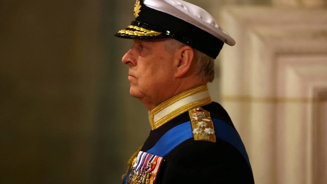 The Duke of York spoke of the late Queen's 'compassion, care and confidence'. Photo / AP