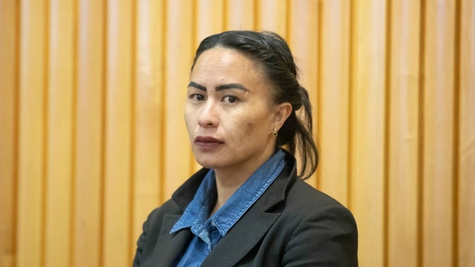 Patience Pari appearing in the Rotorua District Court last year. Photo / Andrew Warner
