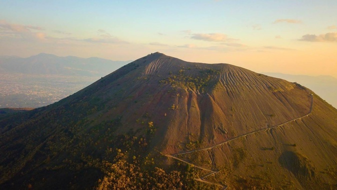 Vesuvius: A 23-year-old tourist had to be rescued from the volcano after supposedly posing for a selfie. Photo / Unsplash