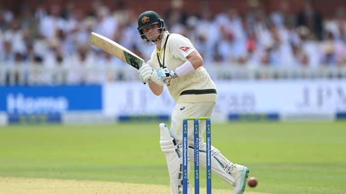 Steve Smith batting. Photo / Getty
