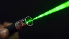 Bosman used a high-powered laser to target vehicles.
