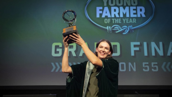 Season 55 FMG Young Farmer of the Year Emma Poole.
