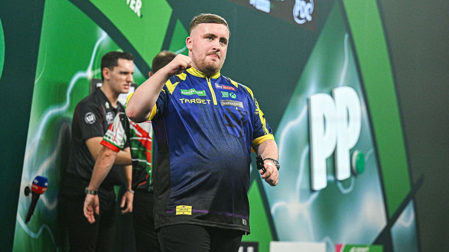Luke Littler wins back-to-back darts world championship titles with dominan