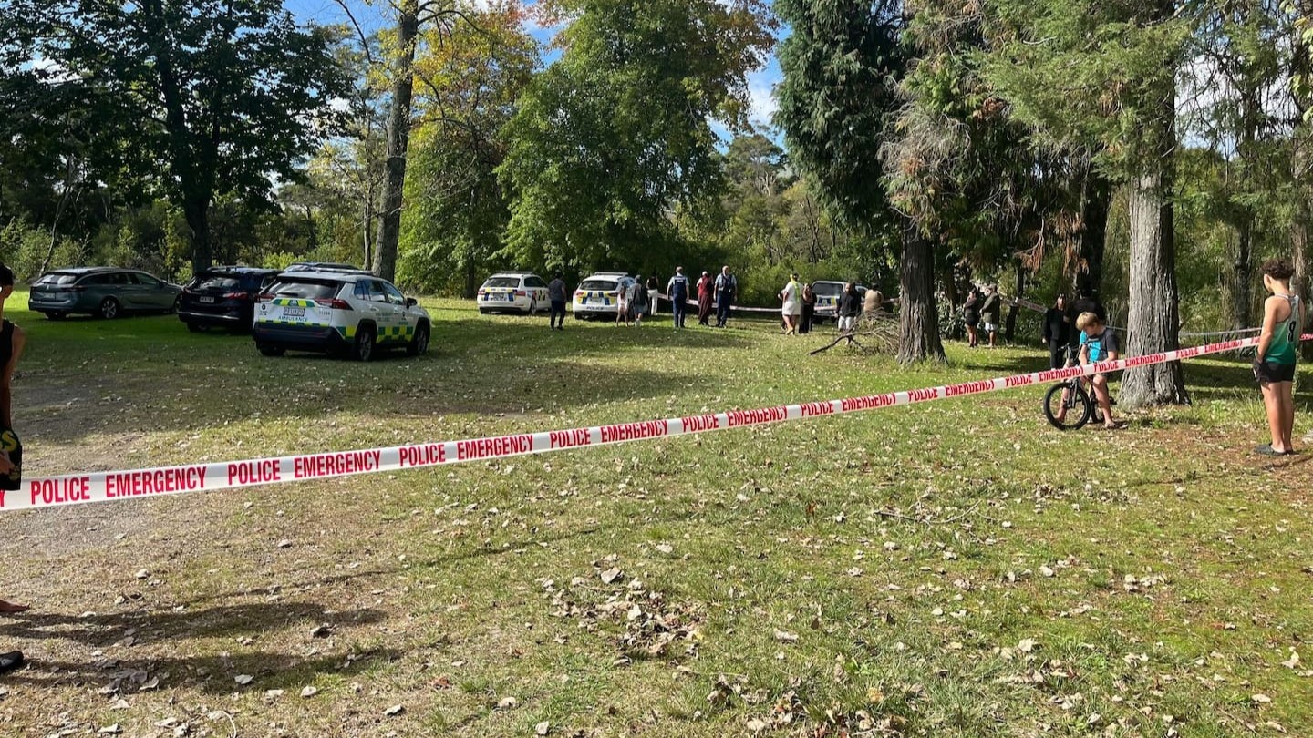 Emergency services were notified of two people having gone into the Tarawera River near Boyce Park and not returning. Photo / Annabel Reid