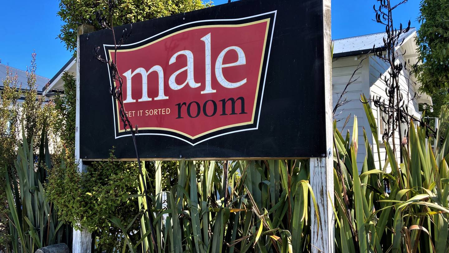 A support worker at the Male Room in Nelson was hit over the head with a shopping bag by a man upset he wasn't allowed to eat leftover lamb for lunch. Photo / Tracy Neal