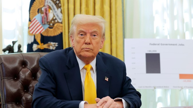 President Donald Trump wants education to be the responsibility of states, not the federal government. Photo / Getty Images