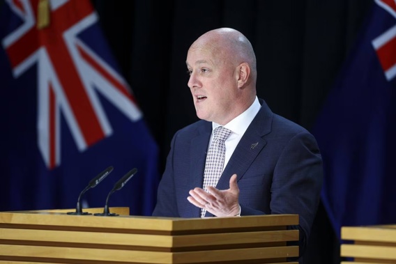 Prime Minister Christopher Luxon made clear the designation was about Hamas’ actions and not the Palestinian people more broadly. Photo / Hagen Hopkins