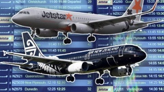 Air New Zealand and Jetstar have released on-time performance data for March.