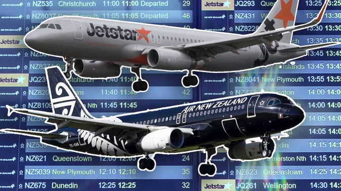 Air New Zealand and Jetstar have released on-time performance data for March.