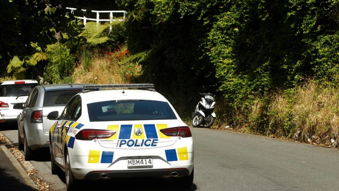 Police said the search was part of an ongoing investigation. Photo / Jack Crossland