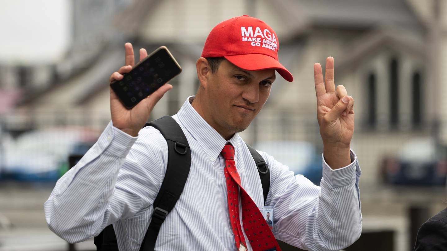 Nathan Symington during an earlier court appearance. Photo / George Heard