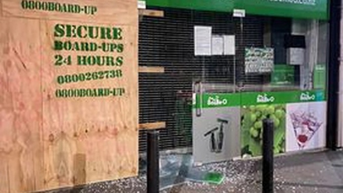 The Bottle-O shop in Mt Eden has been targeted twice in the past fortnight. Photo / Supplied
