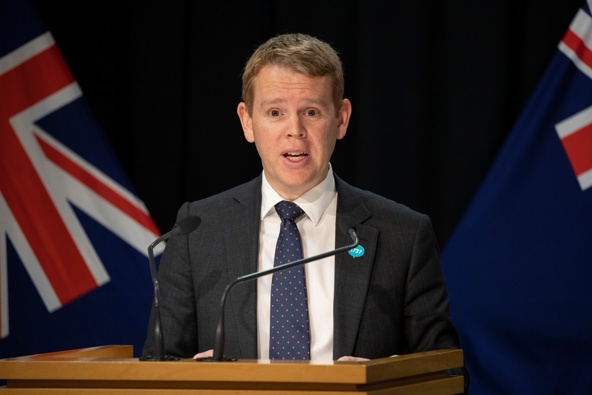 Former Covid 19 Minister Chris Hipkins. Photo / NZ Herald