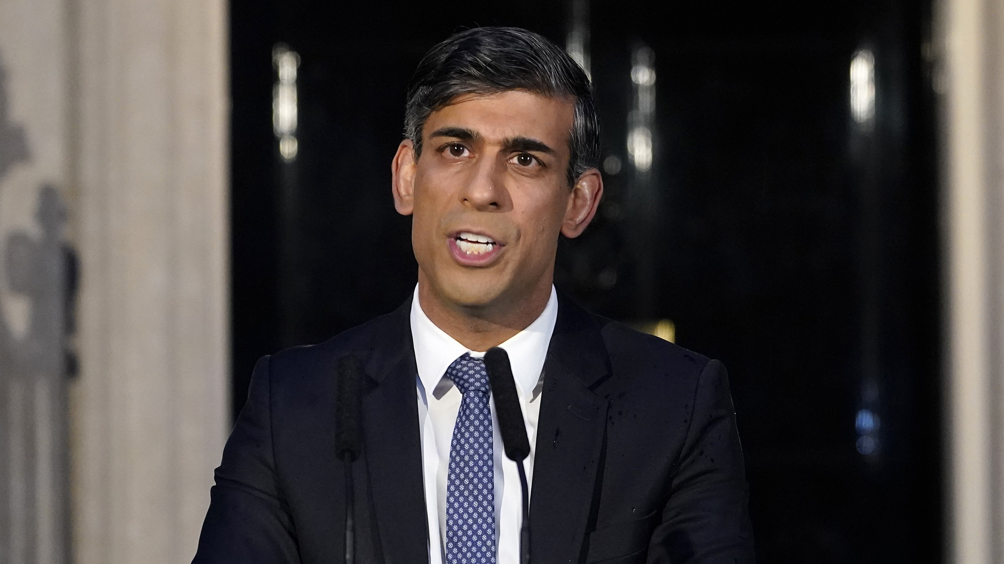 British Prime Minister Rishi Sunak. (Photo / AP)