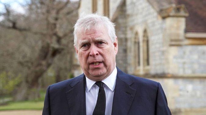 In this file photo, Britain's Prince Andrew speaks during a television interview at the Royal Chapel of All Saints at Royal Lodge, Windsor, England in April 2021. (Photo / AP)