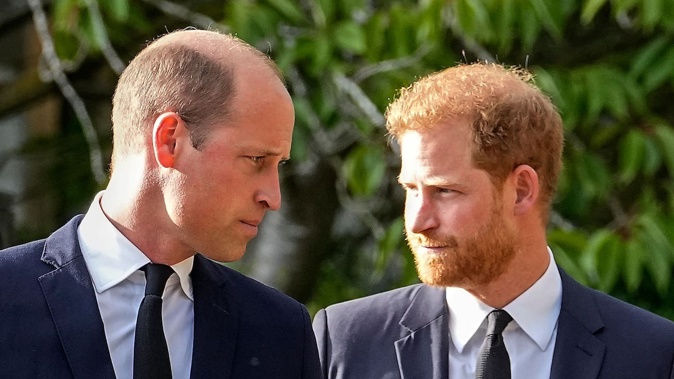 Prince William has reportedly responded to his brother after Harry reached out following Kate's diagnosis. Photo / AP