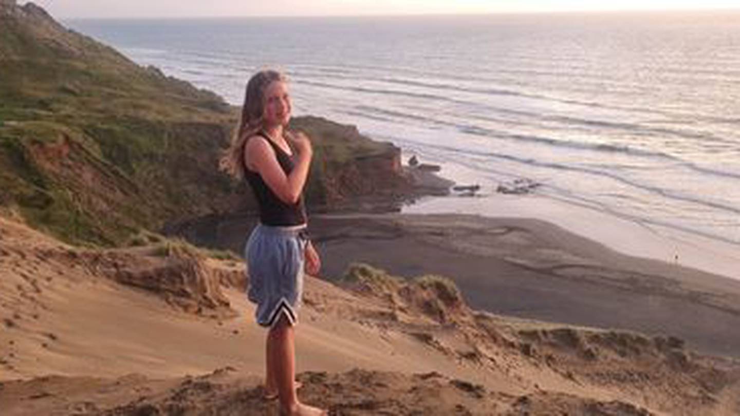 Sienna Newbury,12, said she felt like her brother's life depended on her as she tried to save him in the rip. Photo / Supplied