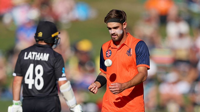 Michael Rippon played against the Black Caps in April, now he's in the latest New Zealand squad. Photo / Photosport