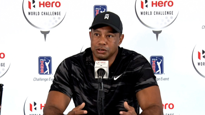 Tiger Woods says that he isn't sure when he's going to be able to play professionally again. (Photo / PGA TOUR)