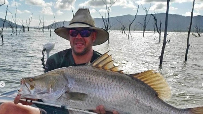 Andrew Symonds was fishing on the morning before he died. Photo / Instagram
