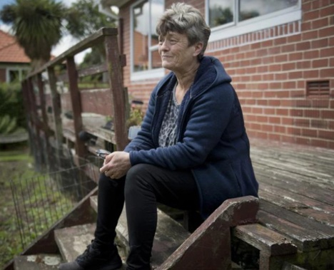 Dunedin woman Kim Anderson-Robb is perplexed that she and her husband have been turned down for a loan to renovate their house. (Photo / Gerard O'Brien)