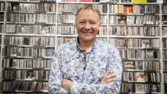 Record store retailer Roger Marbeck.