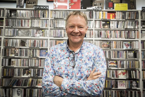 Record store retailer Roger Marbeck.