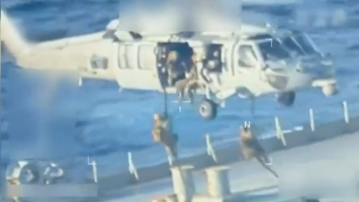 In an escalation of US campaign, oil tanker seized under sanctions warrant 