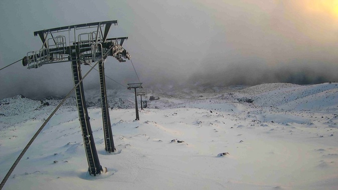 Snow will be welcome news for skiers, especially those heading to the Tūroa and Whakapapa ski fields operated by embattled company Ruapehu Alpine Lifts, where the season begins today.
