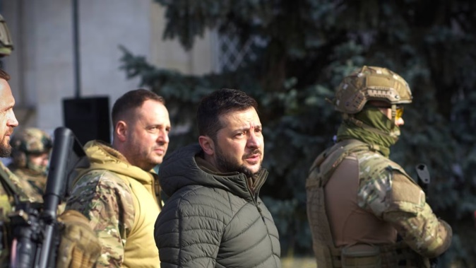 Ukraine President Volodymyr Zelenskyy.