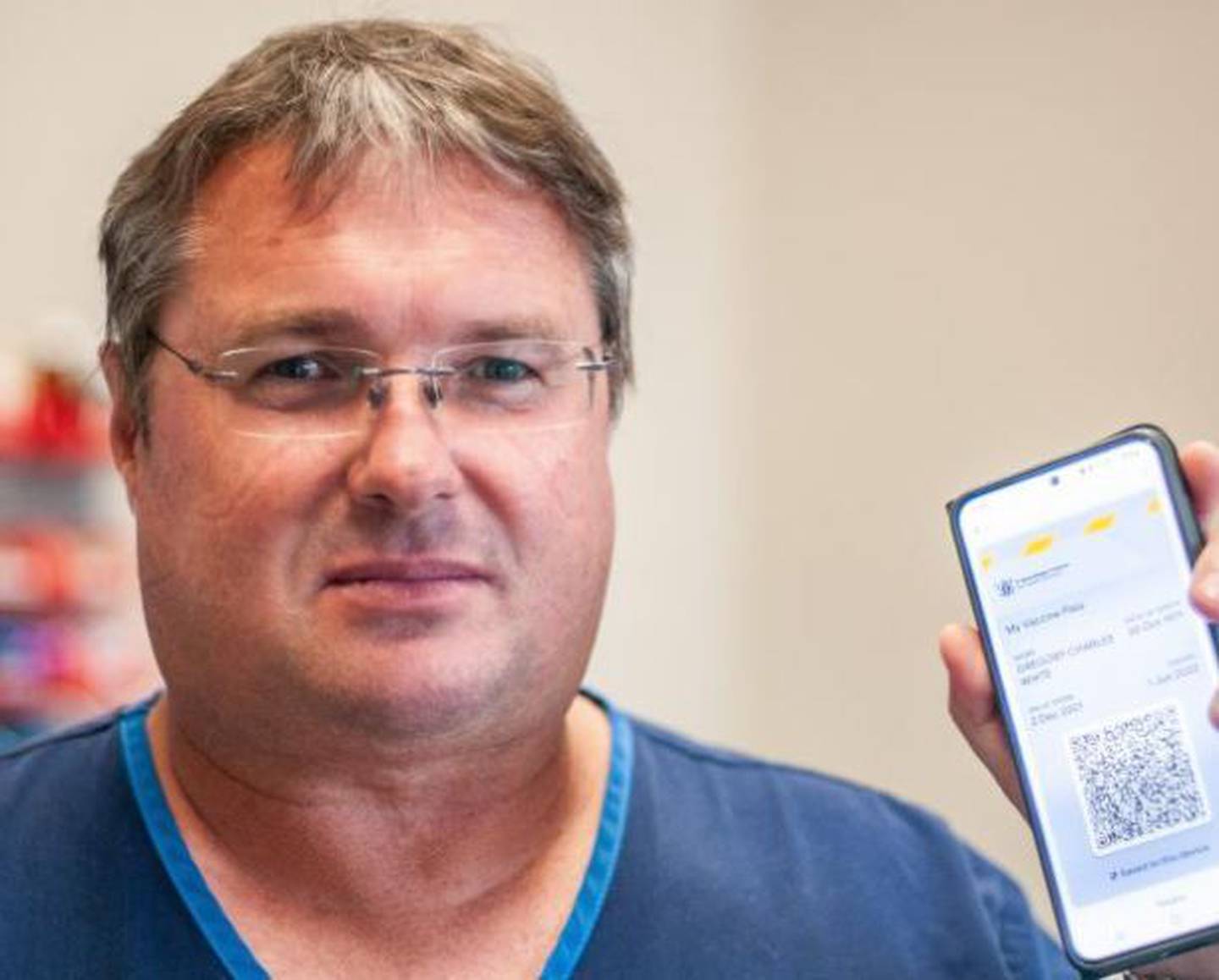 The Ministry of Health needed some convincing about Cromwell GP Greg White's Covid-19 vaccination status. (Photo / Shannon Thomson)