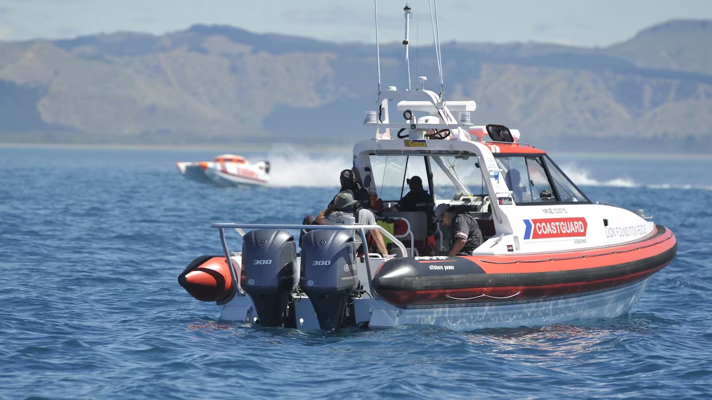 Rescue mission: Three pulled from water, airlifted to hospital after Tolaga Bay boat capsize