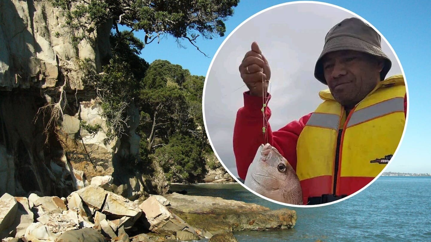 Church leader Tēvita Moeakiola drowned during an attempt by him and two other men to swim the 30 or 40 minutes to shore after their boat capsized during a fishing trip in the Hauraki Gulf in 2022. Photo / NZME composite