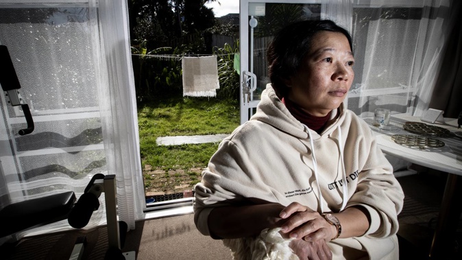 Kainga Ora resident Ada Shi wants something done about her safety after threatening behaviour from her neighbour. Photo / Jason Oxenham