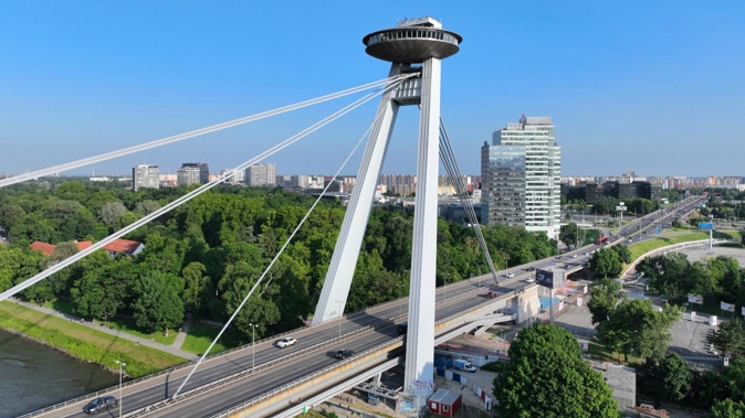 Bratislava UFO Tower. Photo / Supplied