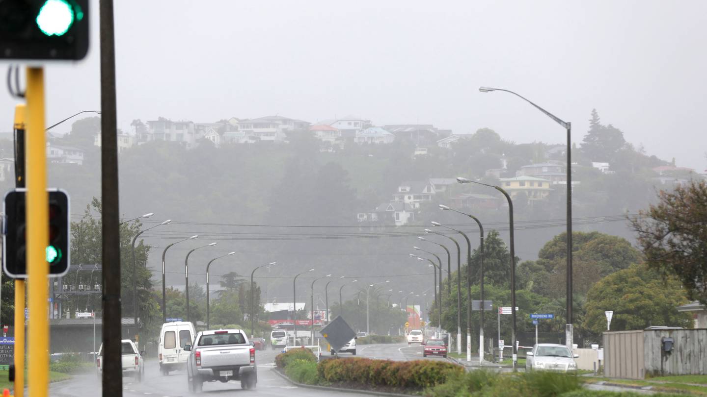 Taradale Rd, Napier, was the scene of the attack. Photo / NZME