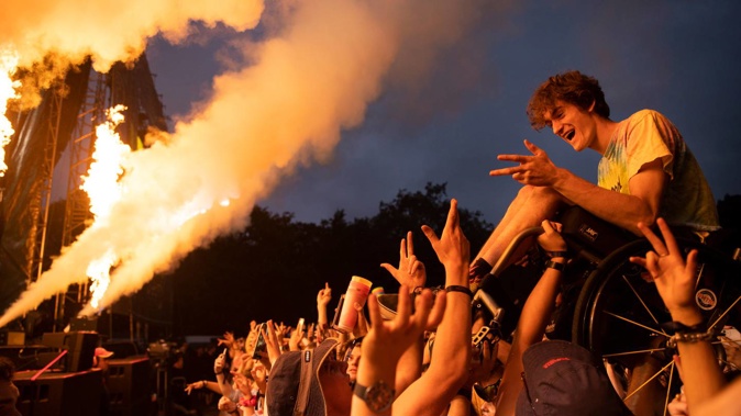 Electric Avenue music festival in Christchurch is the latest event to fall victim to Covid-19 restrictions. (Photo / George Heard)