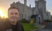 Mike at Kilronan Castle. Photo / Mike Yardley