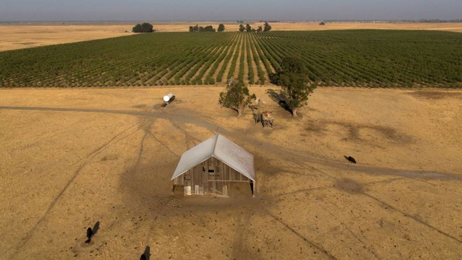 Farmland in rural Solano County, California. Photo / AP