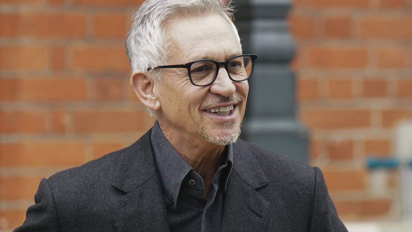 Gary Lineker. Photo / AP
